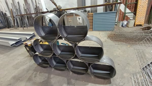 Diseño personalizado estructura círculos